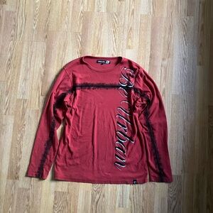 Red And Black Vampire Long Sleeve